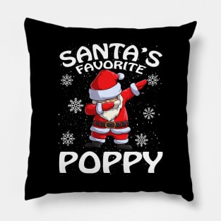 Santas Favorite Poppy Christmas Pillow