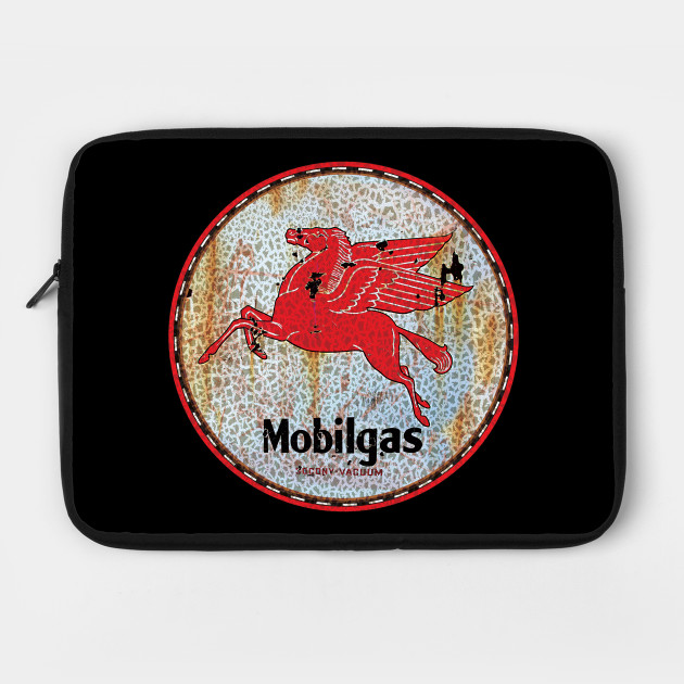 vintage mobil gas