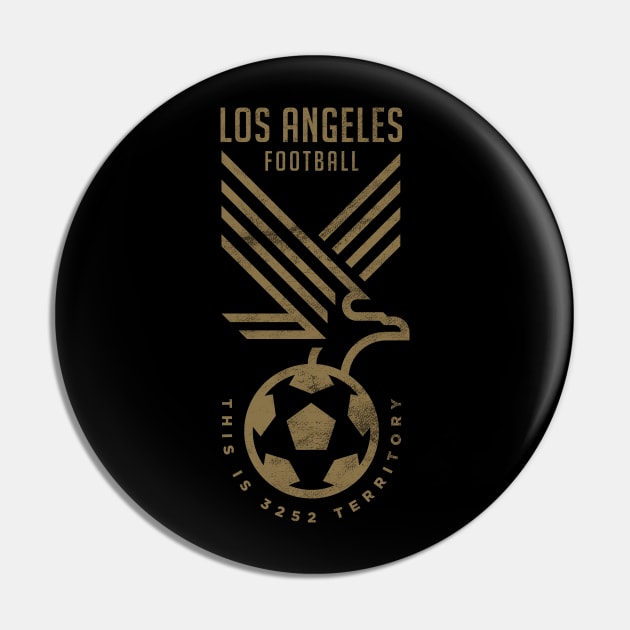 Los Angeles FC MLS Soccer fan gift Pin by BooTeeQue