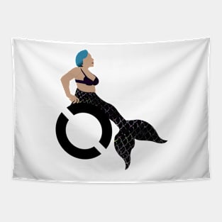 Annie Elainey: Rolling Mermaid Tapestry