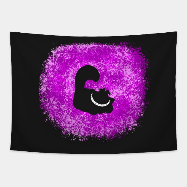 Cat Silhouette Tapestry by CatGirl101