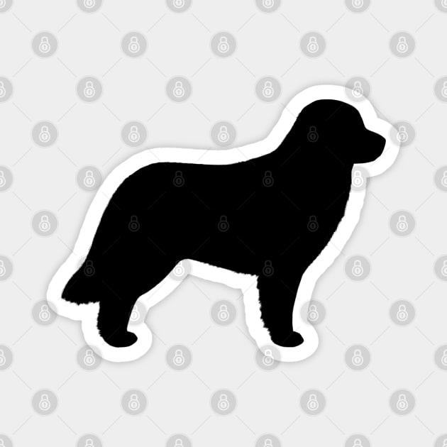 Leonberger Silhouette Magnet by Coffee Squirrel