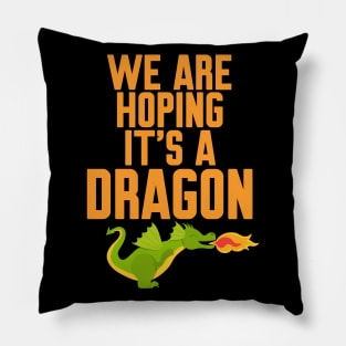 We are hoping it's a dragon Pillow