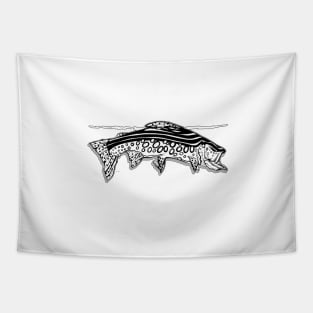 Zebra Trout Tapestry