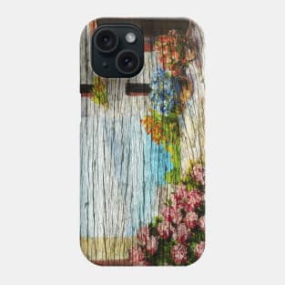 Tavern seaside wood poster Phone Case