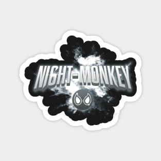 Night Monkey Logo Magnet