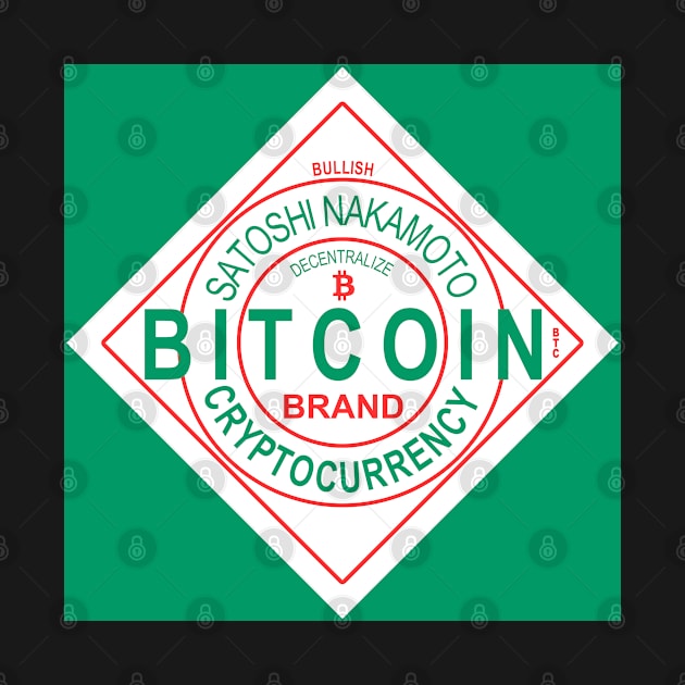 Bitcoin Bullish Label by saintchristopher