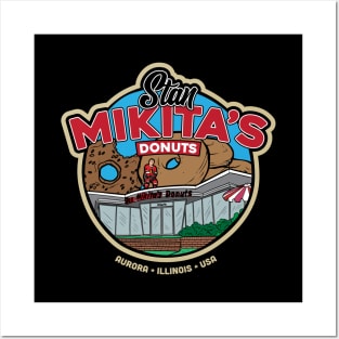 Stan mikita's donuts aurora Illinois home of the sugar pucks T