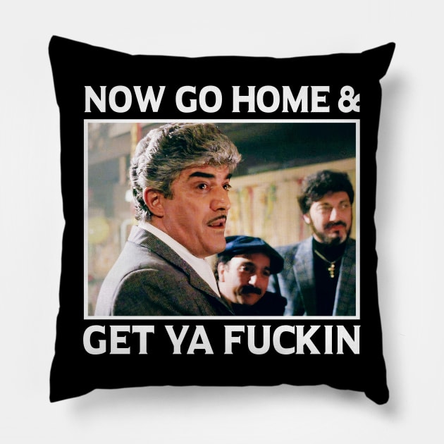 Retro Wiseguy Funny Gifts Boys Girls Pillow by Fantasy Forest