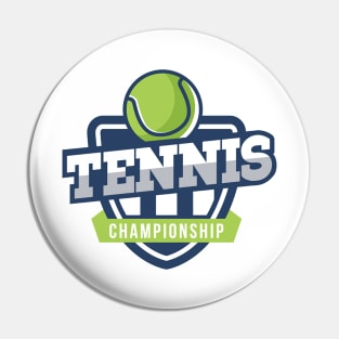 Tennis championship Pin