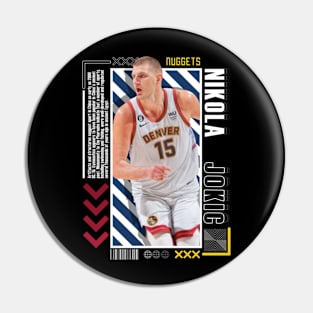 Nikola Jokic Paper Poster Version 10 Pin