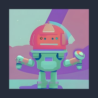 Little retro robot T-Shirt