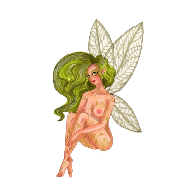 Green Faerie by LaGelfling