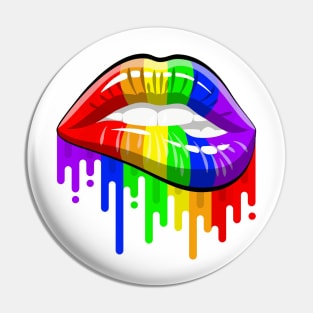 Pride lips Pin