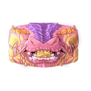 Pink Dragon Mask T-Shirt