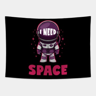 I Need Space | Rocket Man Tapestry