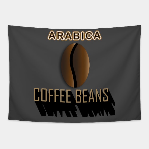 Arabica Coffee Beans Tapestry by twenty.one store