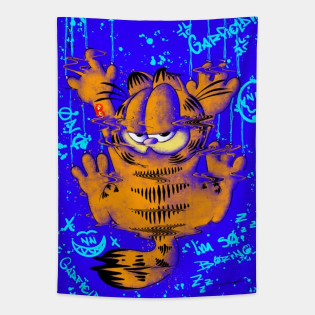 DISTURBCAT Tapestry by ONC