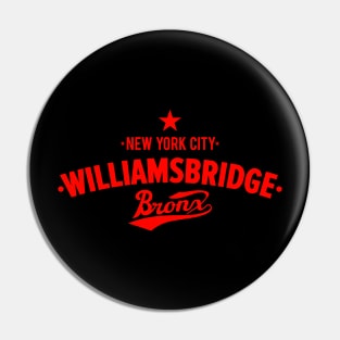 Williamsbridge NYC Visions - Unique Bronx Apparel Pin