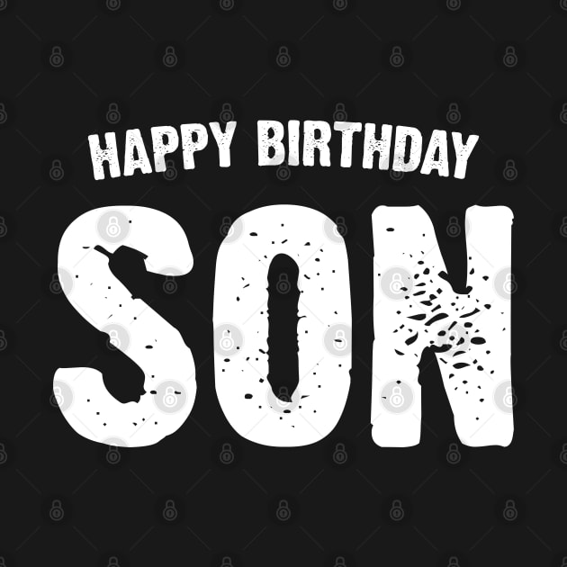 Happy birthday son by Emma