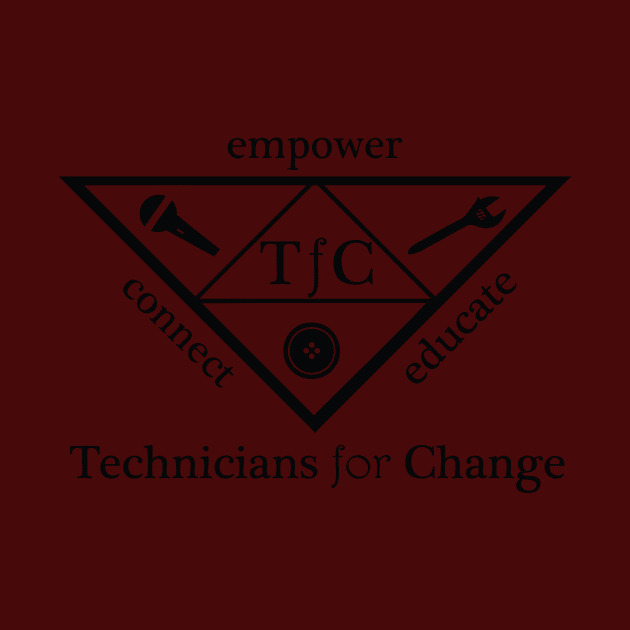 TFC logo (black) by Technicians for Change