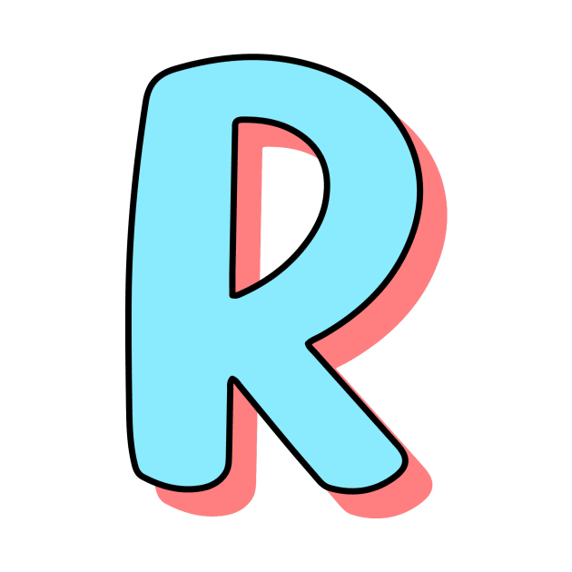 R letter by DiorBrush