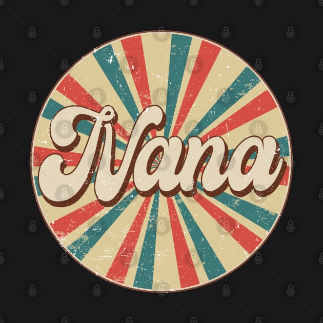 Circle Design Nana Proud Name Birthday Anime by Amir Dorsman Tribal