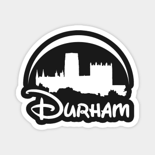 Durham (white logo) Magnet