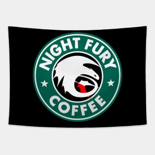 Night Fury Coffee Tapestry