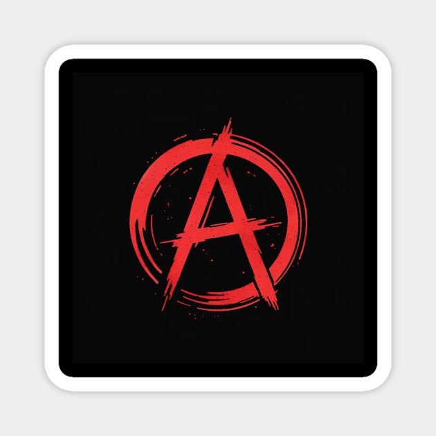 Anarchy! Magnet by Hack The Planet