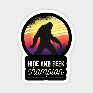 Hide and Seek Champion Magnet