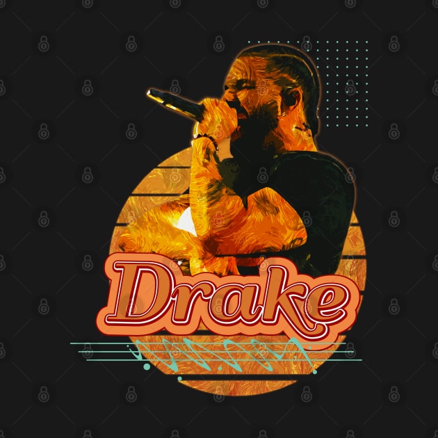 Drake \\ Retro Art by Nana On Here