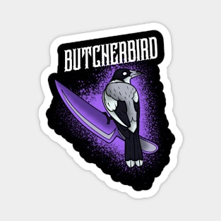 Butcherbird Magnet