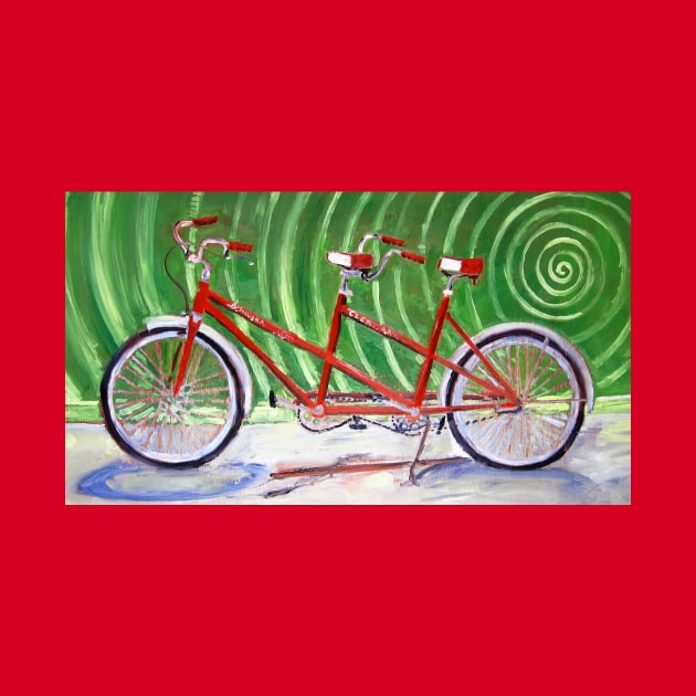 Red Tandem by realartisbetter