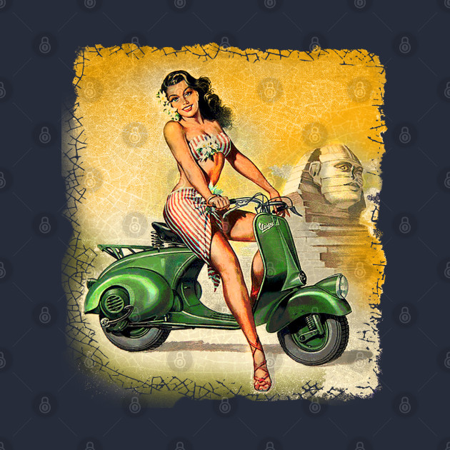 Vespa Sphynx by Midcenturydave