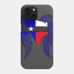 Texas Thin Grey Line Phone Case