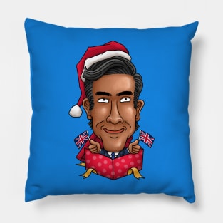 Rishi Sunak Christmas Gift Box Pillow