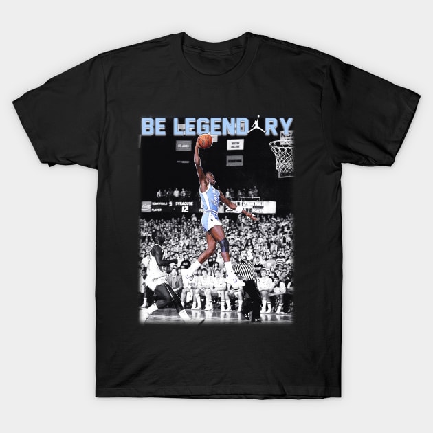 Michael Jordan UNC Be Legendary 90s Style