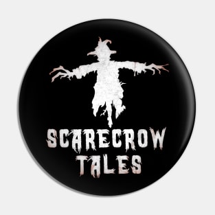 Scarecrow Tales Podcast Logo On Dark Pin