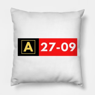 Taxiway Sign Pillow