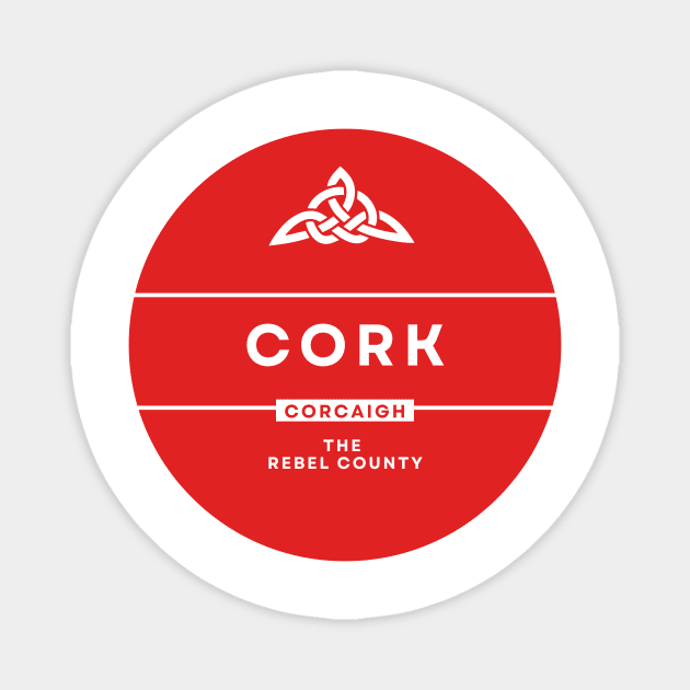 County Cork, Ireland Magnet by TrueCelt