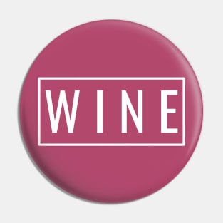 Wine Box - White Pin