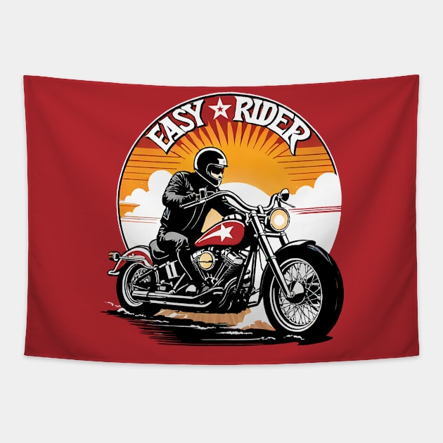 Easy Rider Tapestry by TaevasDesign