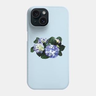 Hydrangeas - Clusters of Purple Hydrangea Phone Case