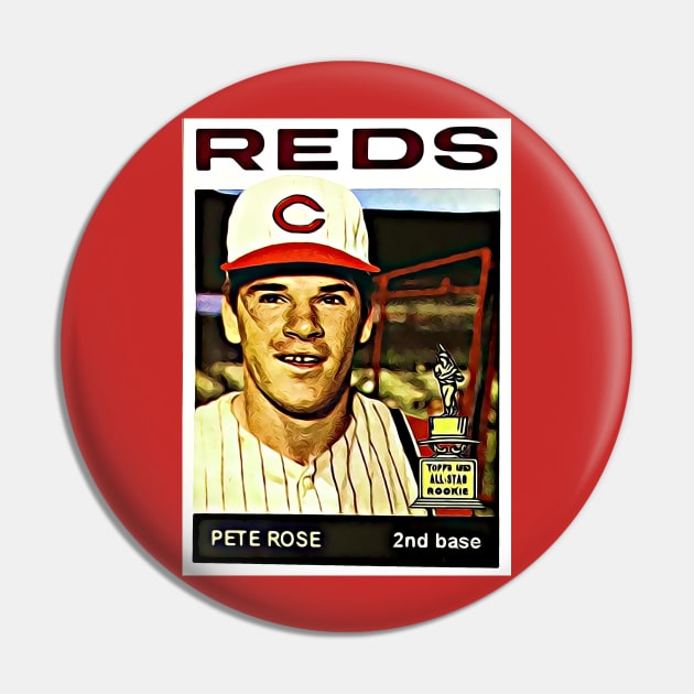 Pete Rose: 1964  Flashback Champs Pin by flashbackchamps