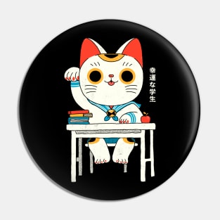 Lucky student Pin