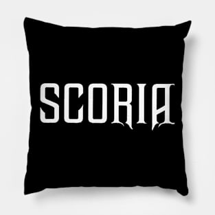 Scoria Logo 3 Pillow