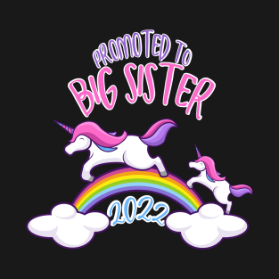 Promoted to Big Sister 2022 T-Shirt