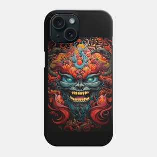 Psychedelic Red Devil Phone Case