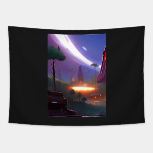 PORTAL TO THE STARS Tapestry